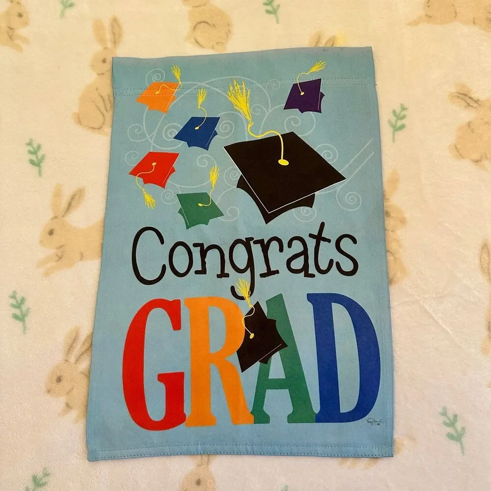 Graduation Yard/Garden Flag